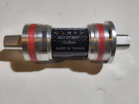 4-Kant-Tretlager Carbon/Aluachse 134g leicht (bis 20 Zoller)